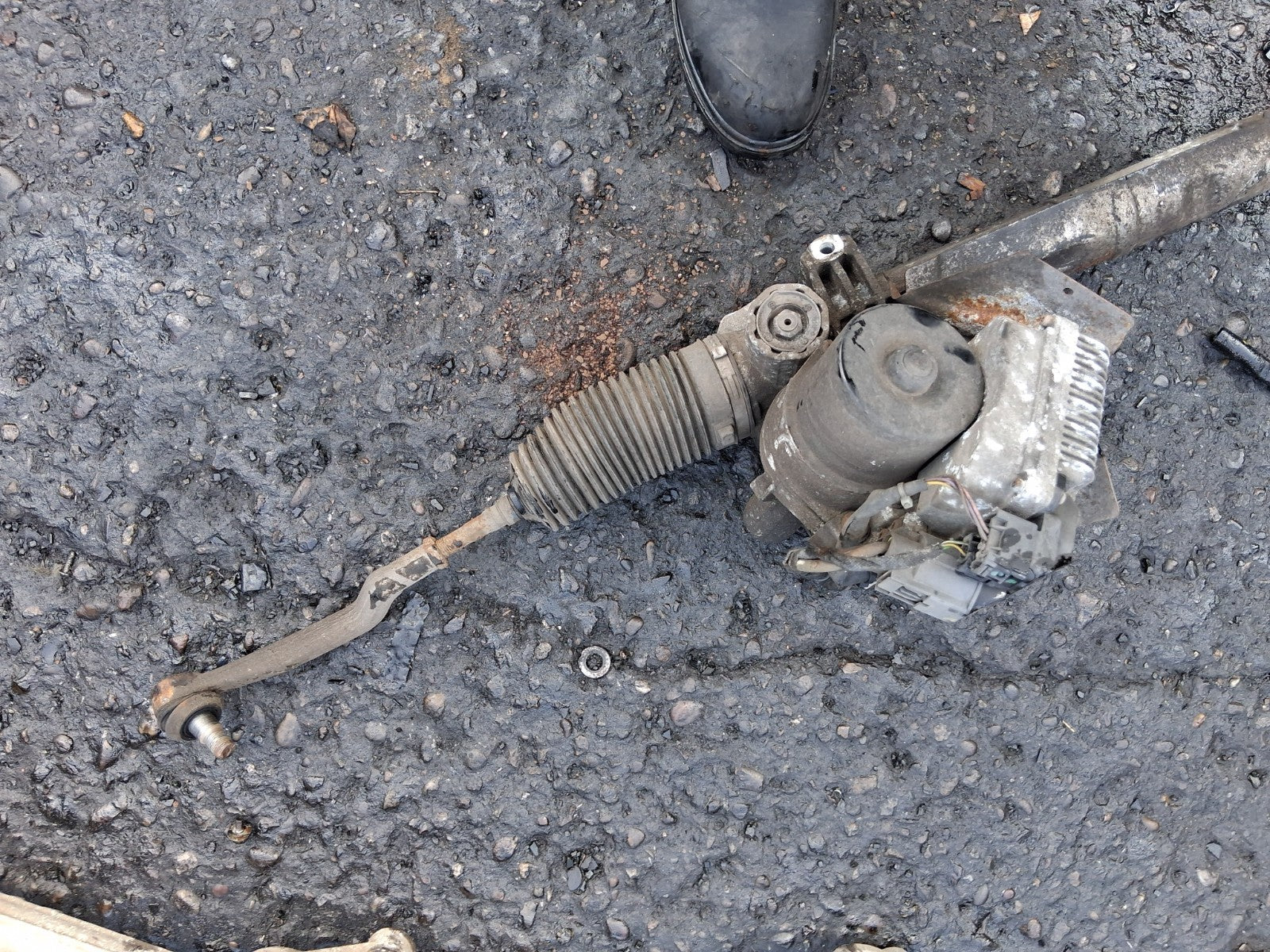 MERCEDES BENZ A CLASS 2007 POWER STEERING RACK 820000082