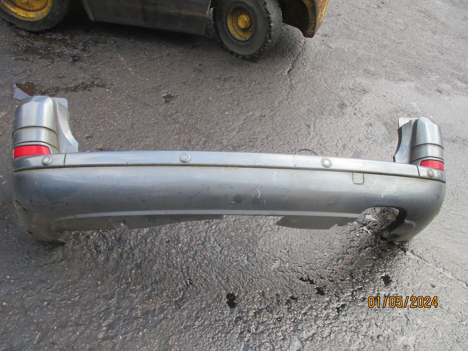 CITROEN C8 MK2 2007 REAR COMPLETE BUMPER GREY