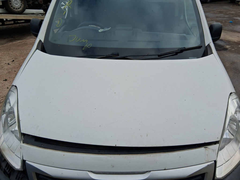 2017 PEUGEOT PARTNER MK2 FRONT BONNET HOOD PANEL WHITE