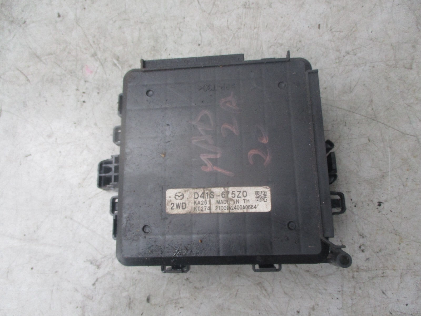 MAZDA 3 2020 BCM BODY CONTROL MODULE D41S675Z0