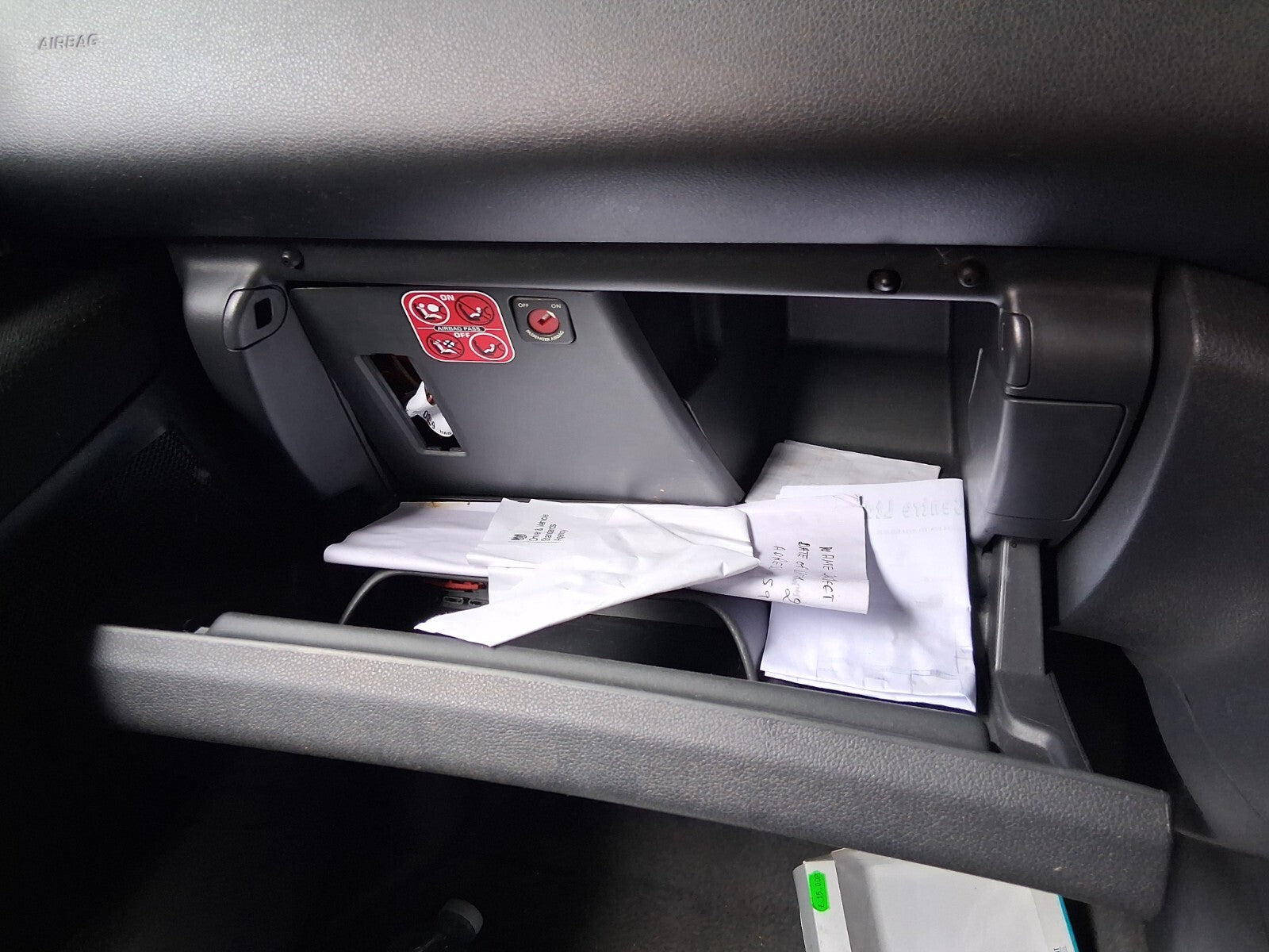 2012 PEUGEOT 3008 MK1 GLOVE BOX FRONT STORAGE COMPARTMENT
