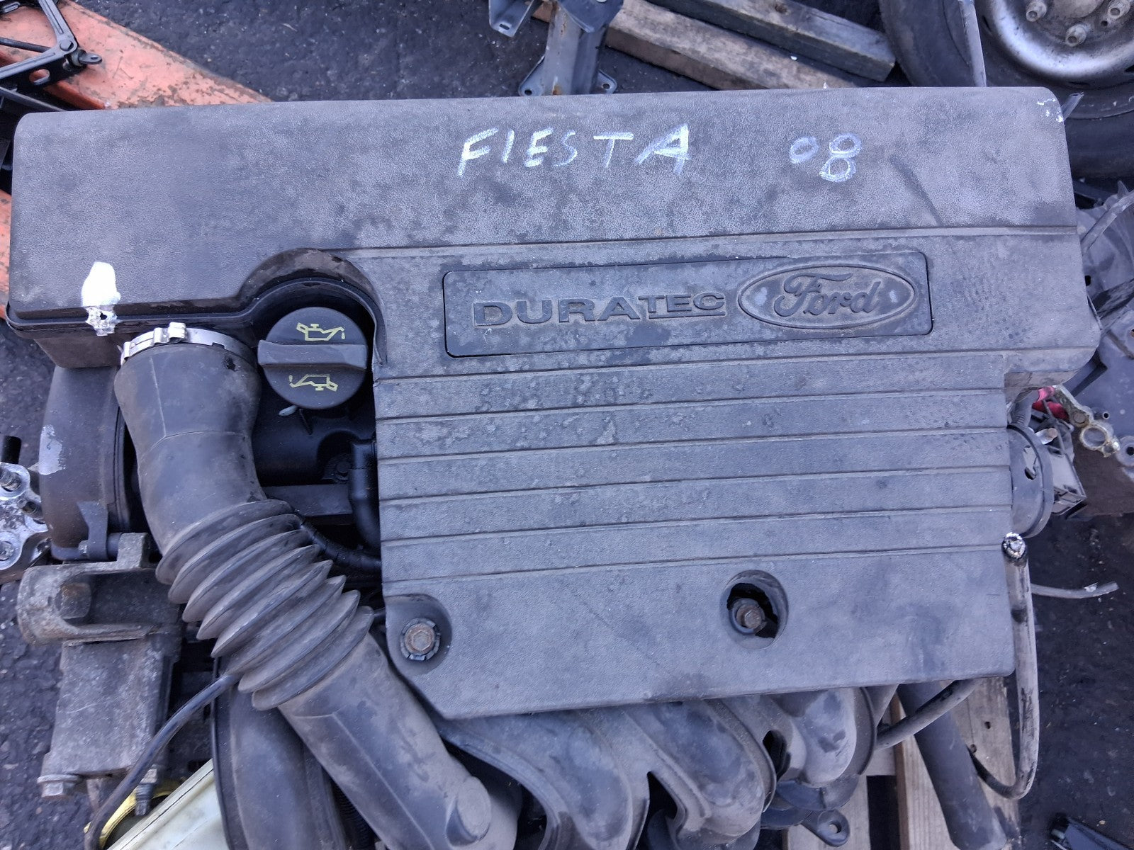 2006 FORD FIESTA MK6 1.4 PETROL COMPLETE ENGINE FXJA MILES 162K