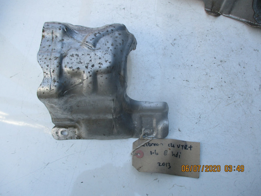 CITROEN C4 2013 E HDI VTR+ 1.6 DIESEL HEAT TURBO SHIELD GUARD COVER 9672318980