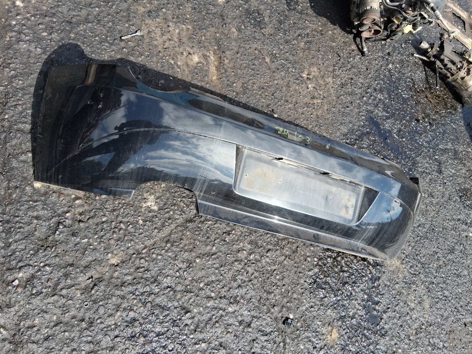 2003 BMW Z4 E85 3 DOOR CONVERTIBLE REAR BUMPER BLACK