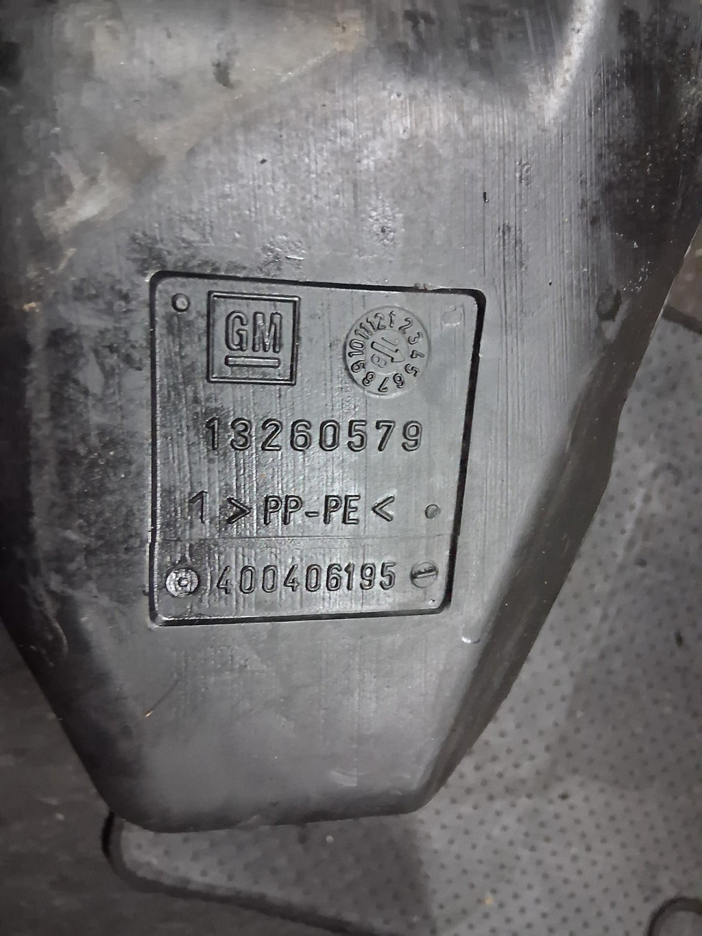 2018 VAUXHALL ZAFIRA C FRONT WINDSCREEN WASHER BOTTLE RESERVOIR 13260579