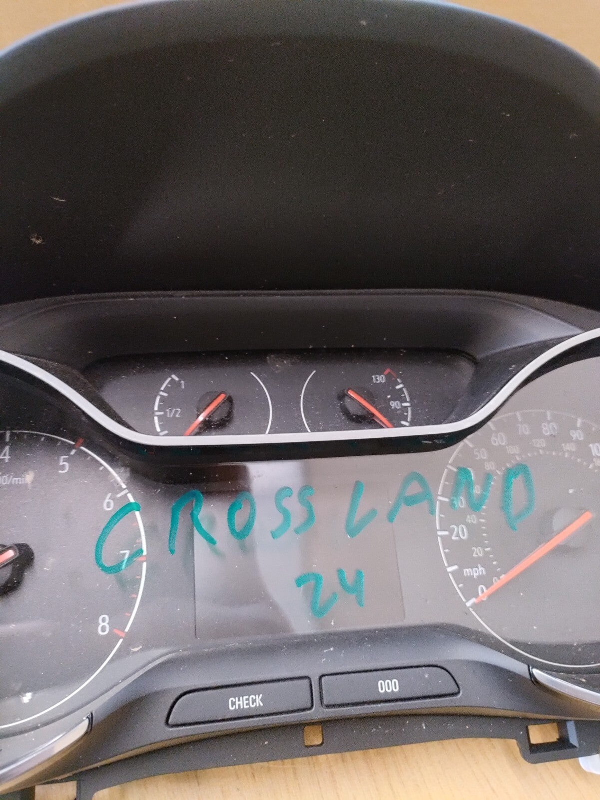 2024 VAUXHALL CROSSLAND X 1.2 PETROL SPEEDOMETER INSTRUMENT CLUSTER 9842123380