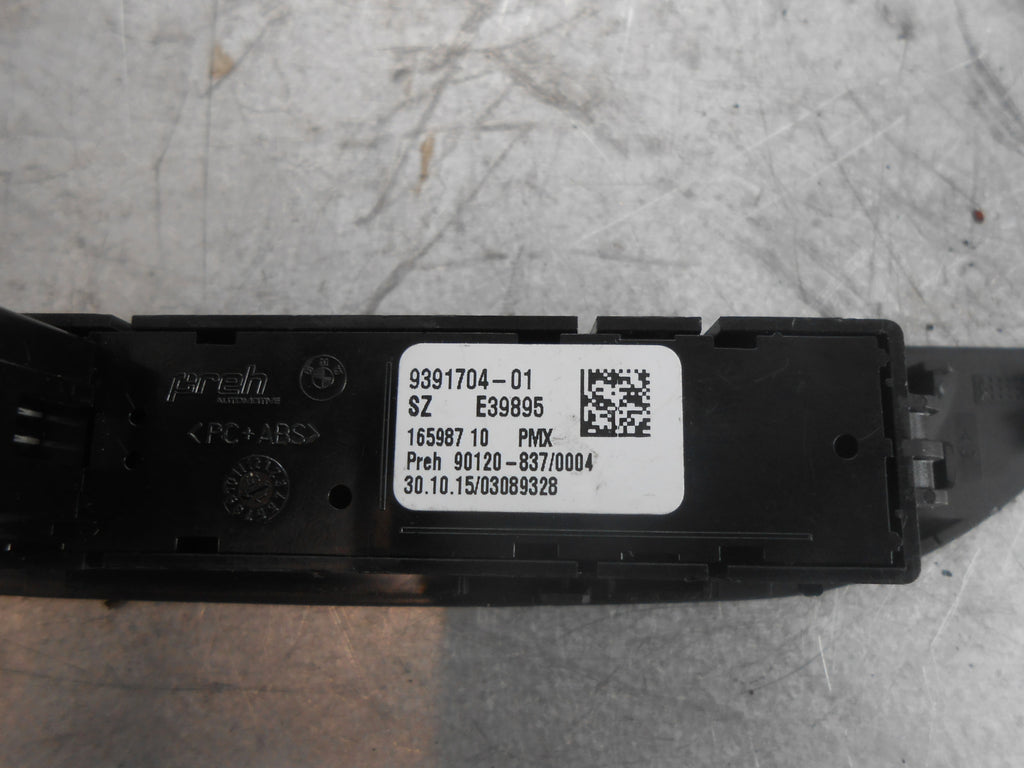 BMW 1 SERIES F20 2016 SPORT ECO PRO TRACTION CONTROL SWITCH UNIT 9391704-01