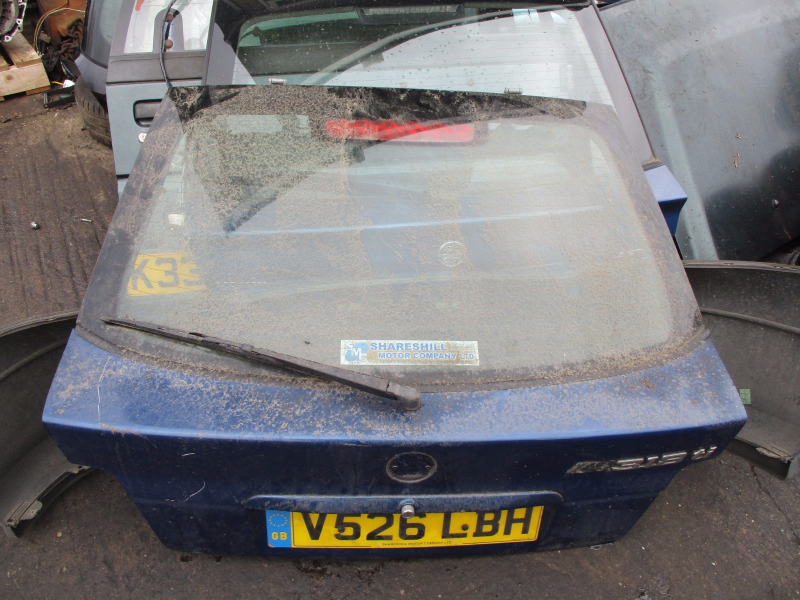 BMW 3 SERIES E46 1999 REAR TAILGATE BOOT LID HATCHBACK GLASS WIPER MOTOR BLUE