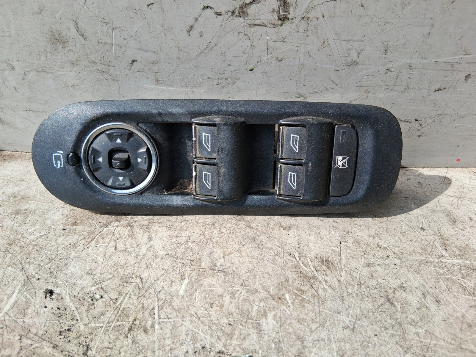 FORD MONDEO MK4 2008 OSF DRIVER SIDE WINDOW CONTROL SWITCH PANNEL 7S7T14A132BC
