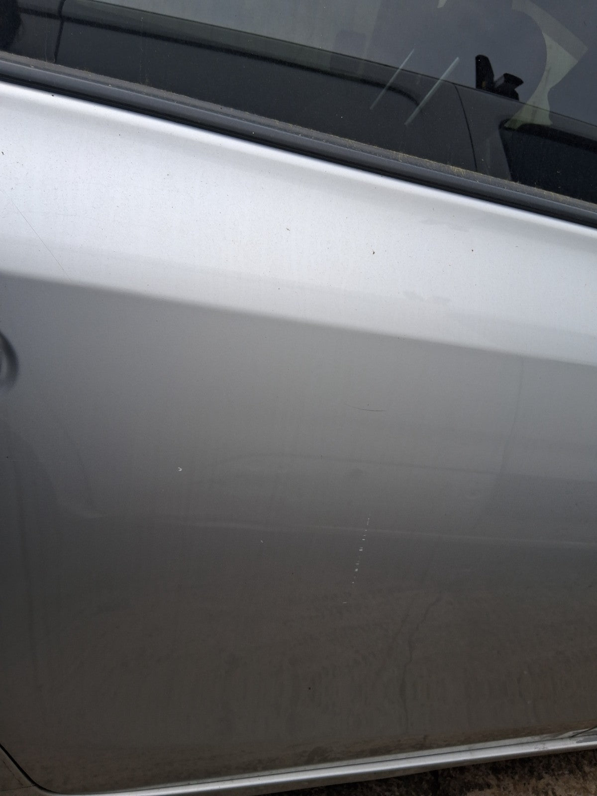 2018 TOYOTA PRIUS V PLUS XW40 OSR DRIVER SIDE REAR RIGHT BARE DOOR SILVER