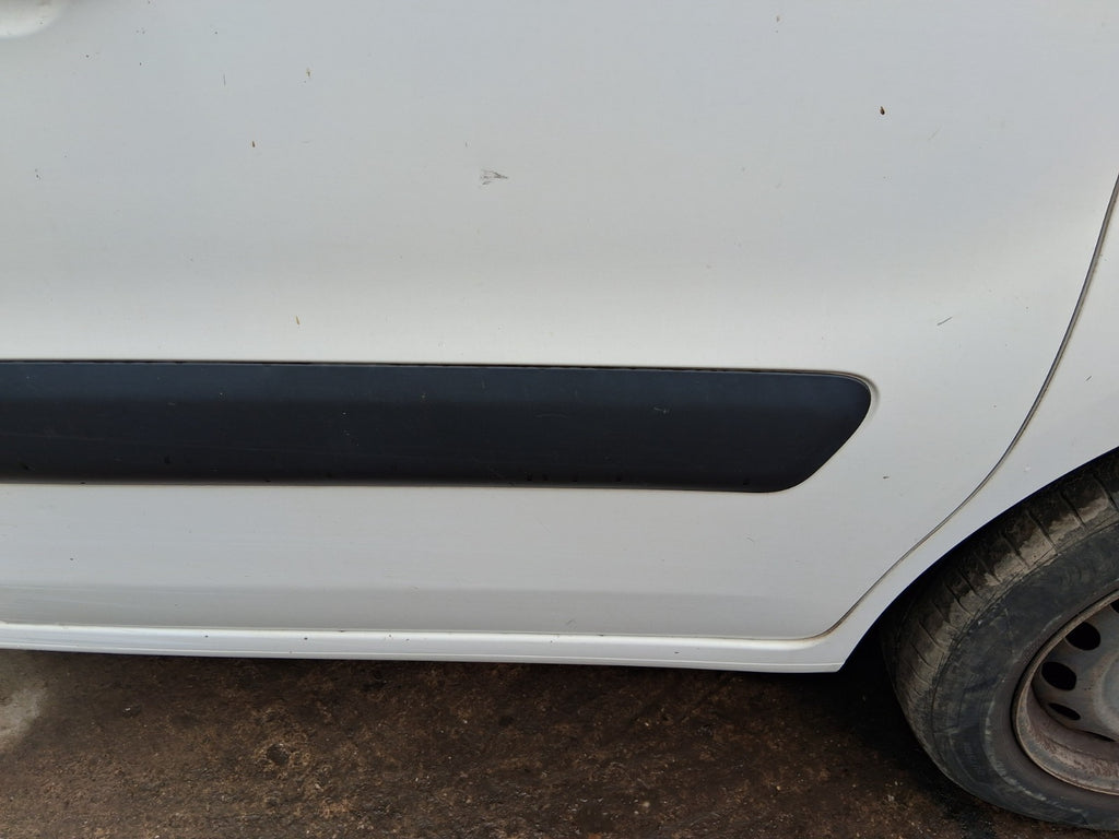 2017 PEUGEOT PARTNER MK2 NS PASSENGER SIDE LEFT COMPLETE SLIDING DOOR WHITE