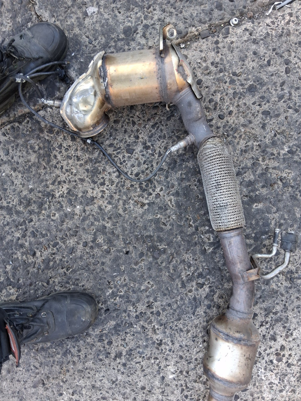 2016 SKODA FABIA MK3 1.2 PETROL CATALYTIC CONVERTER 6C0131690G