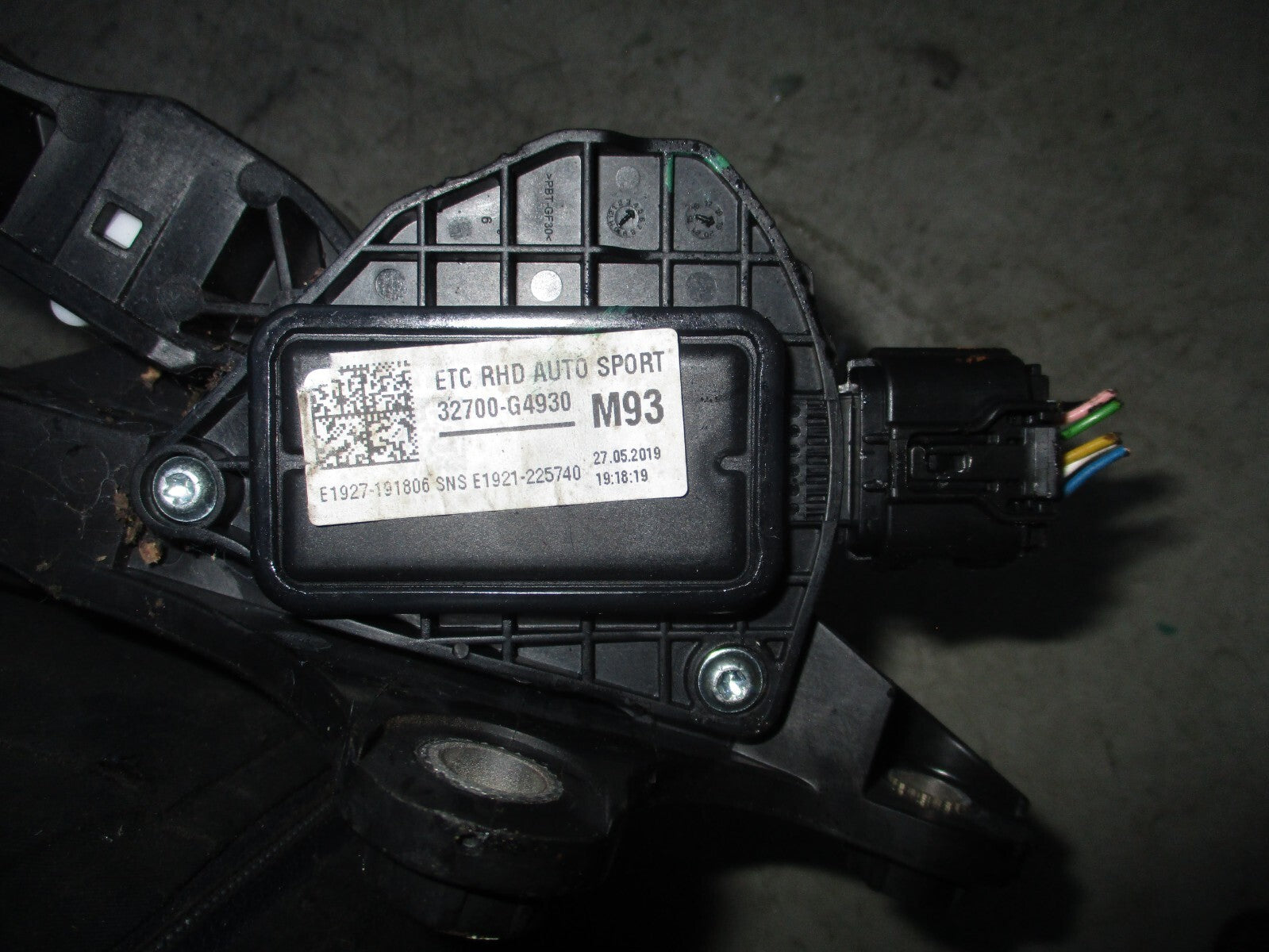 KIA CEED MK3 2019 ACCELERATOR THROTTLE PEDAL 32700G4930