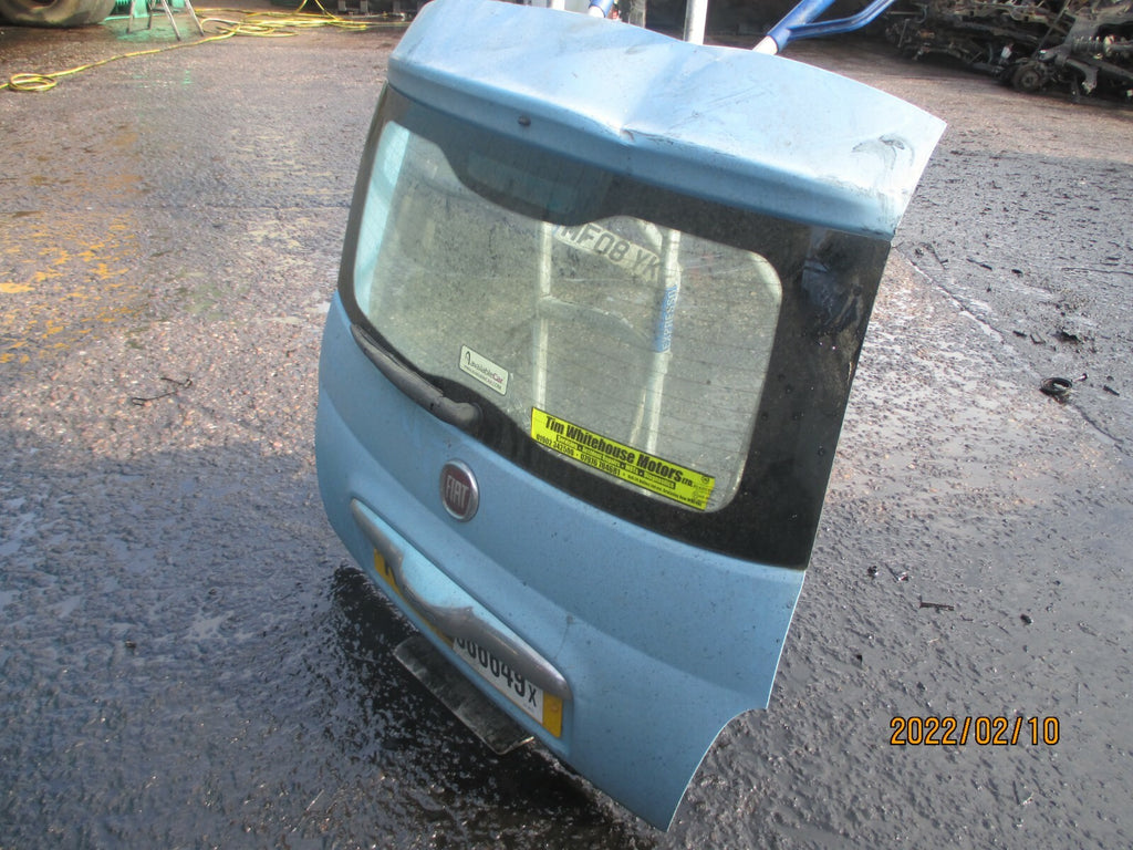 FIAT 500 POP 2012 3 DOOR REAR COMPLETE TAILGATE BOOTLID