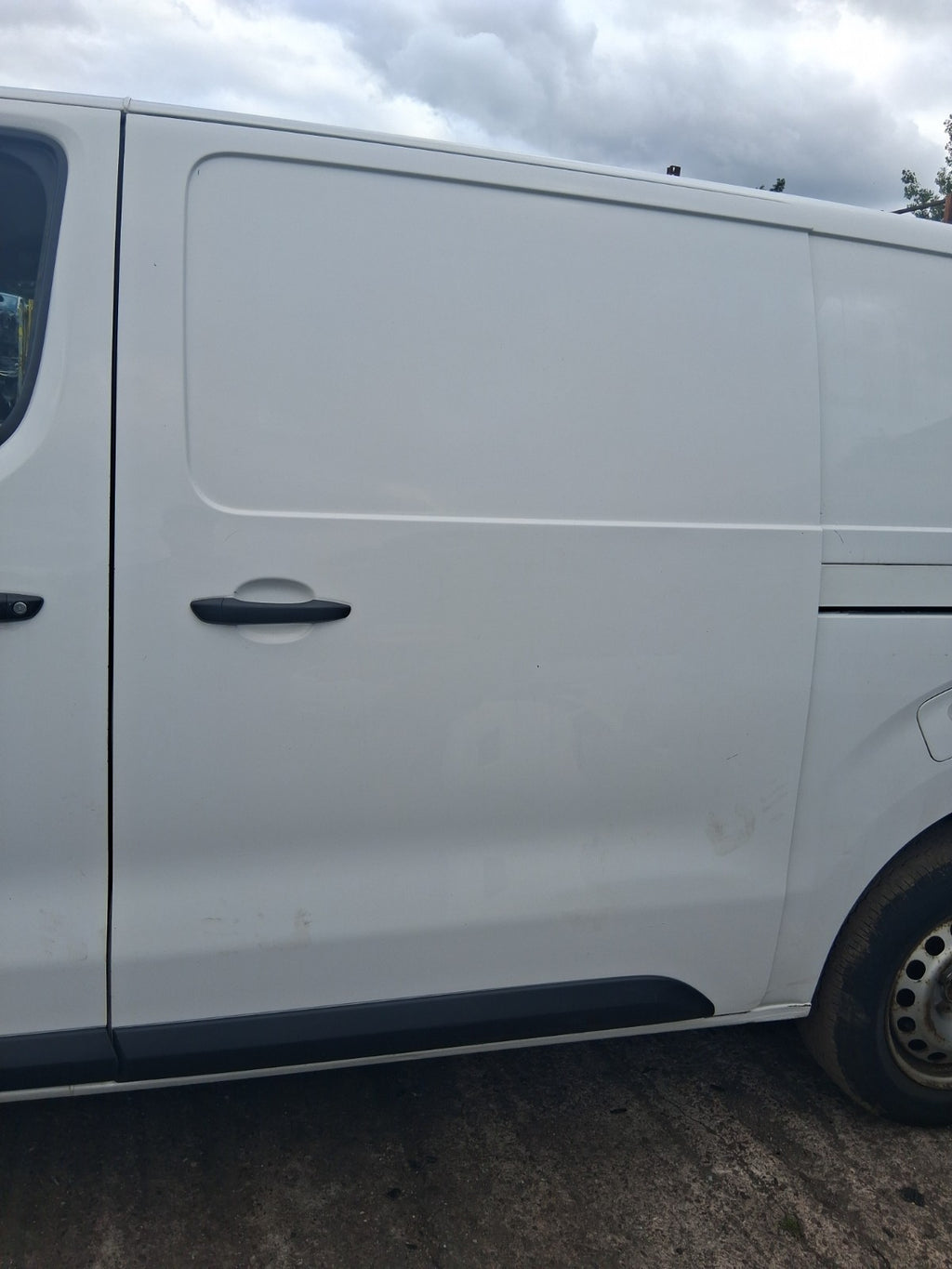 2019 CITROEN DISPATCH VIVARO MK3 NS PASSENGER SIDE SLIDING BARE DOOR WHITE EWP