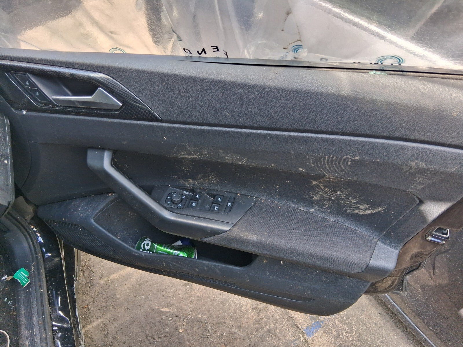 2024 VW VOLKSWAGEN POLO MK6 FACELIFT OSF DRIVER SIDE DOOR CARD WITHOUT SWITCH