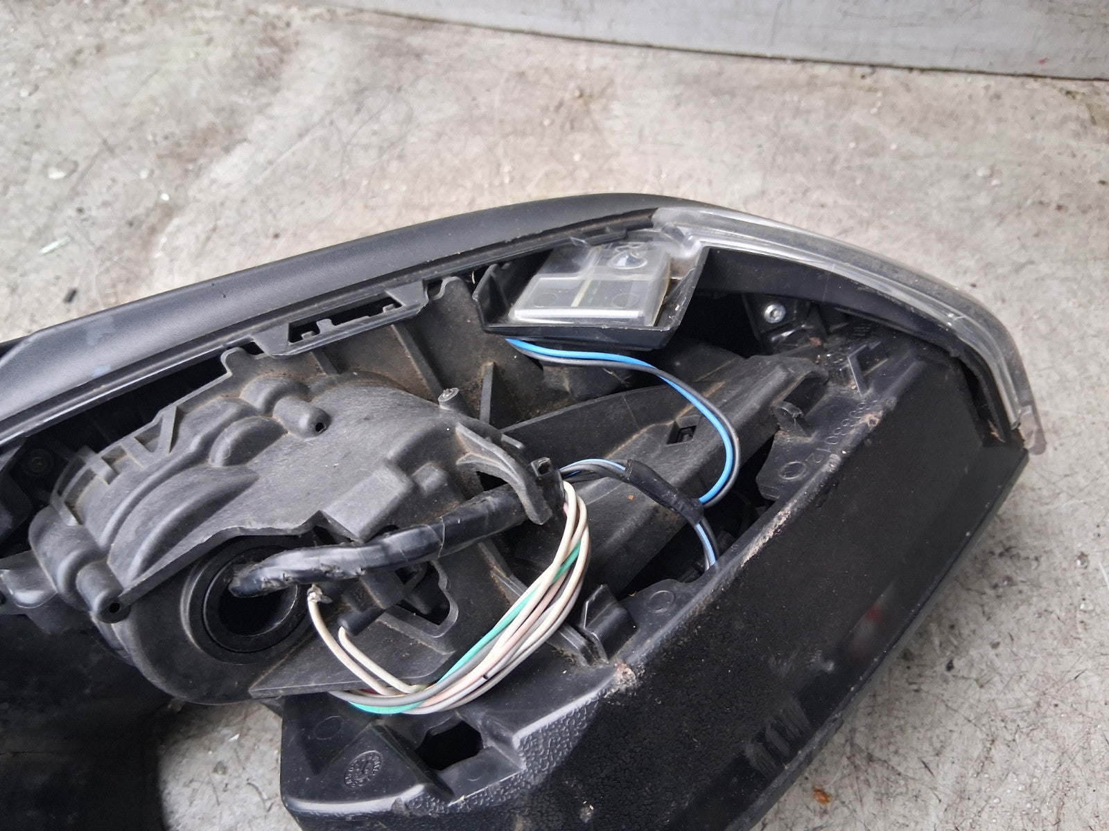 2021 CITROEN C4 MK3 OSF DRIVER SIDE FRONT RIGHT WING MIRROR BLACK