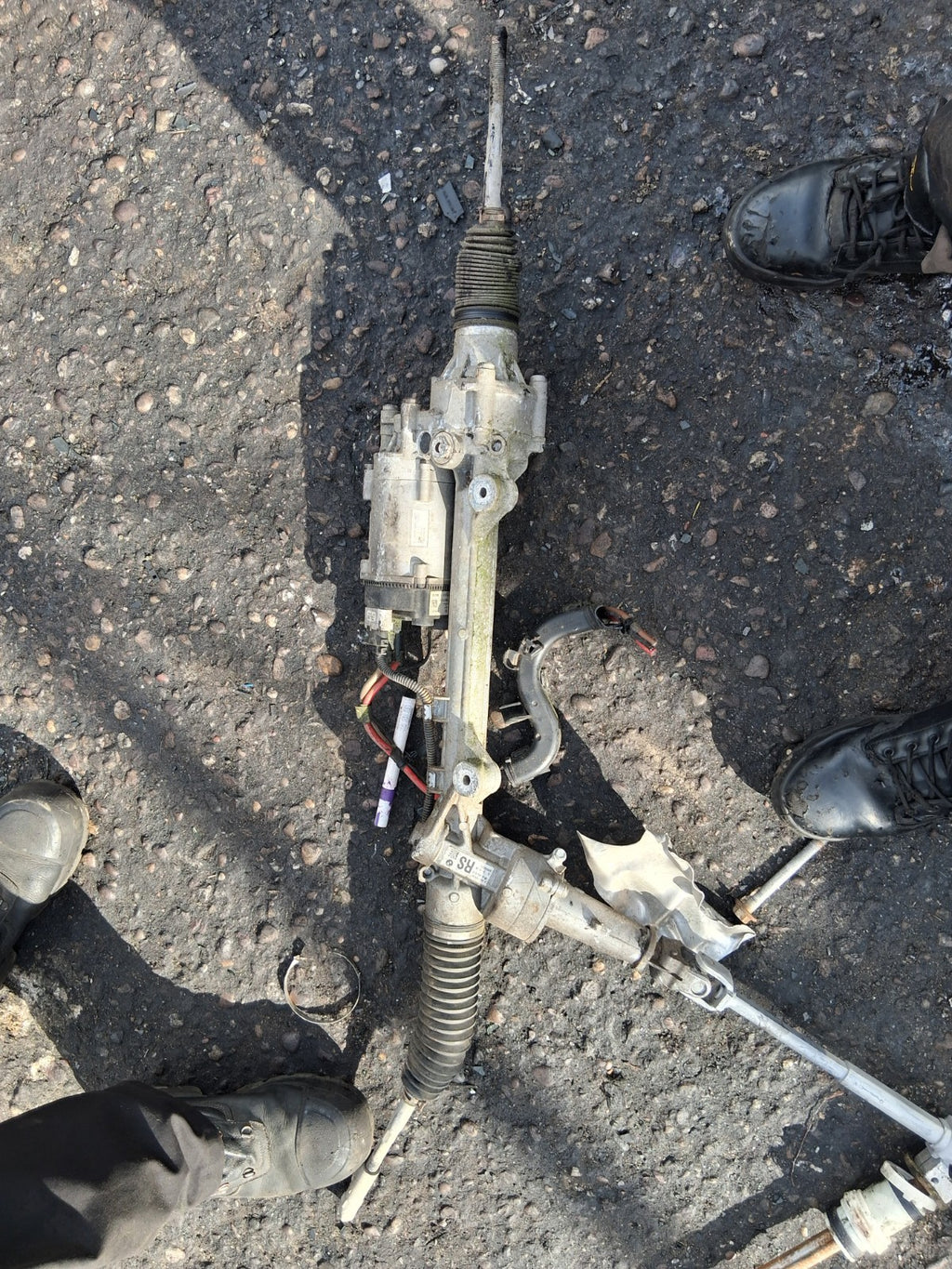 2015 BMW 3 SERIES F30 ESTATE POWER STEERING RACK 7802277795