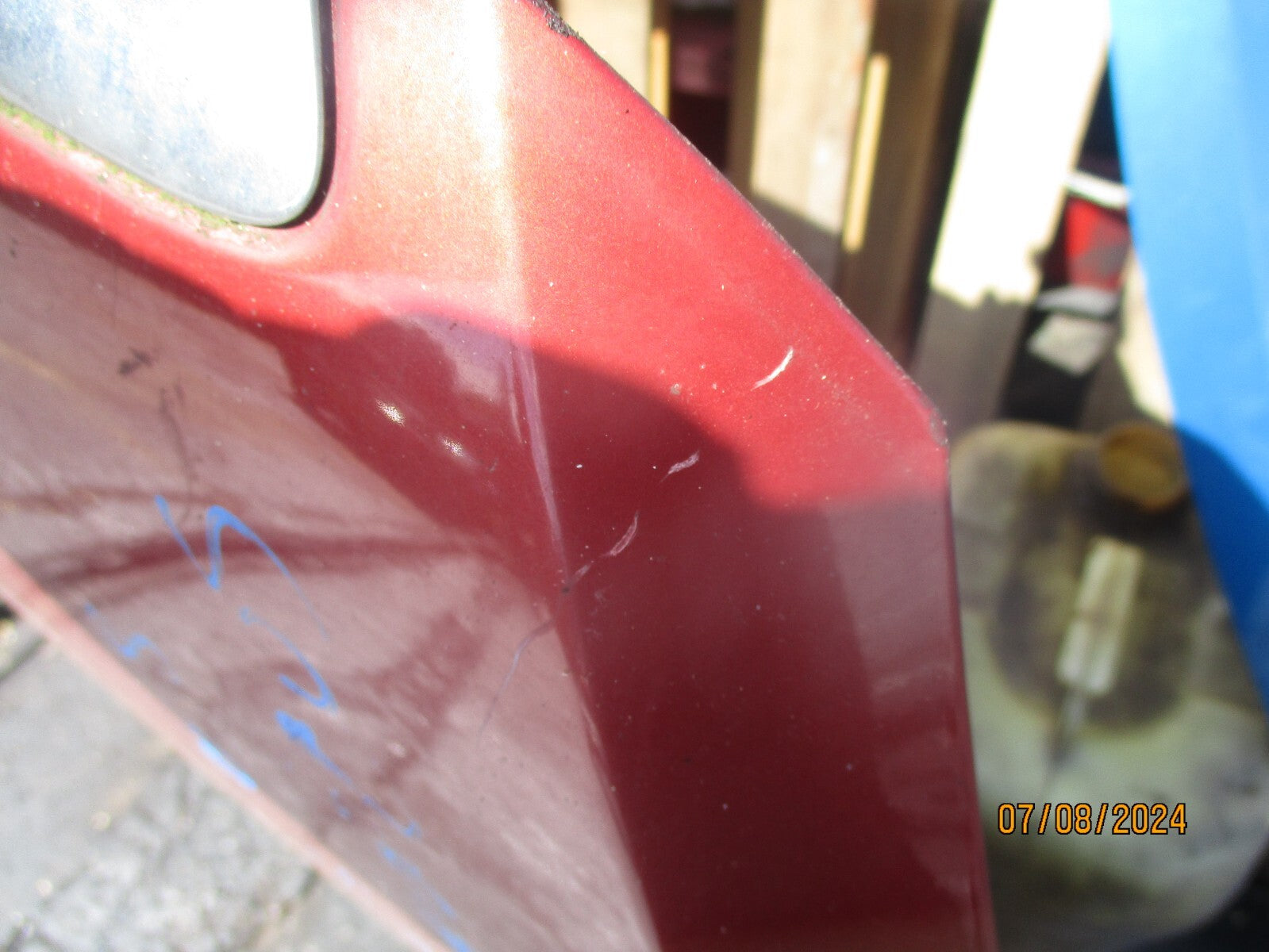 FORD FOCUS MK2 2008 FACELIFT BONNET HOOD RED