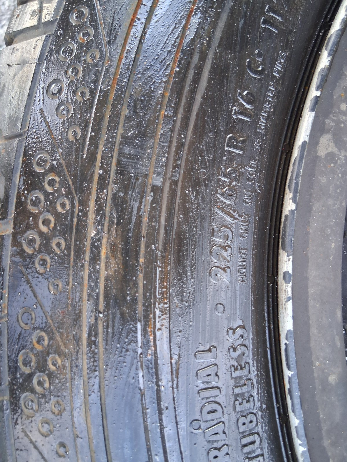 2023 RENAULT MASTER MK3 16 INCH STEEL WHEEL WITH TYRE 225/65R16C
