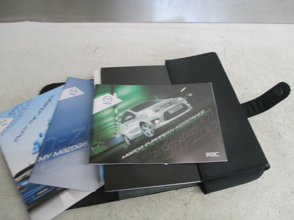 MAZDA 6 MK2 2011 OWNER MANUAL WALLET SERVICE BOOK