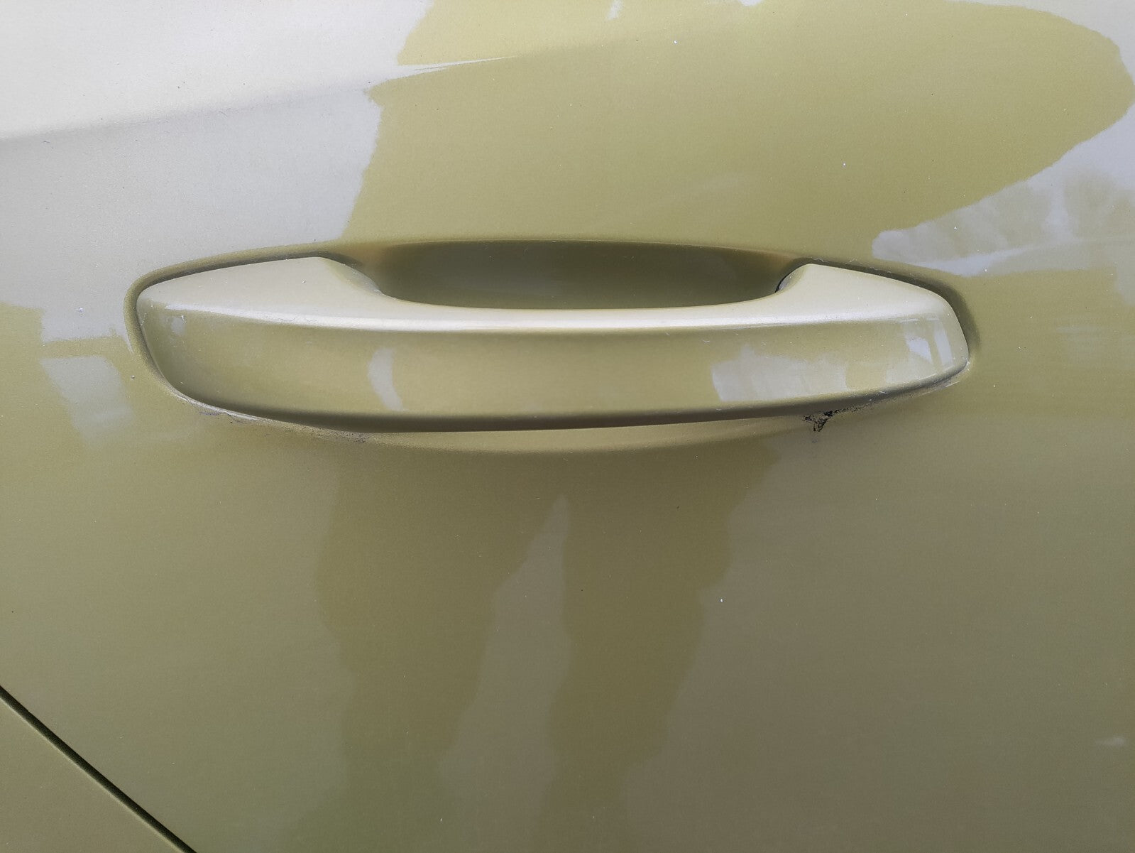 2023 VAUXHALL ASTRA L MK8 OSR DRIVER SIDE REAR DOOR HANDLE AMBER YELLOW ERV