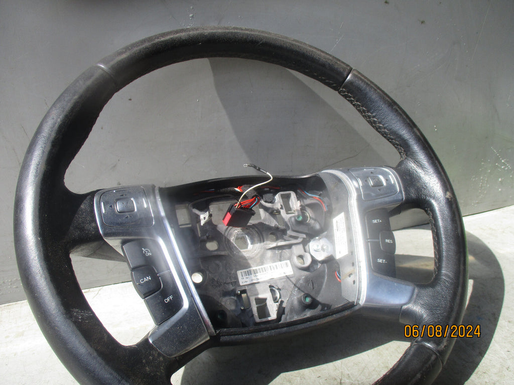 2008 FORD MONDEO MK4 S MAX LEATHER STEERING WHEEL 6M2T14K147CG