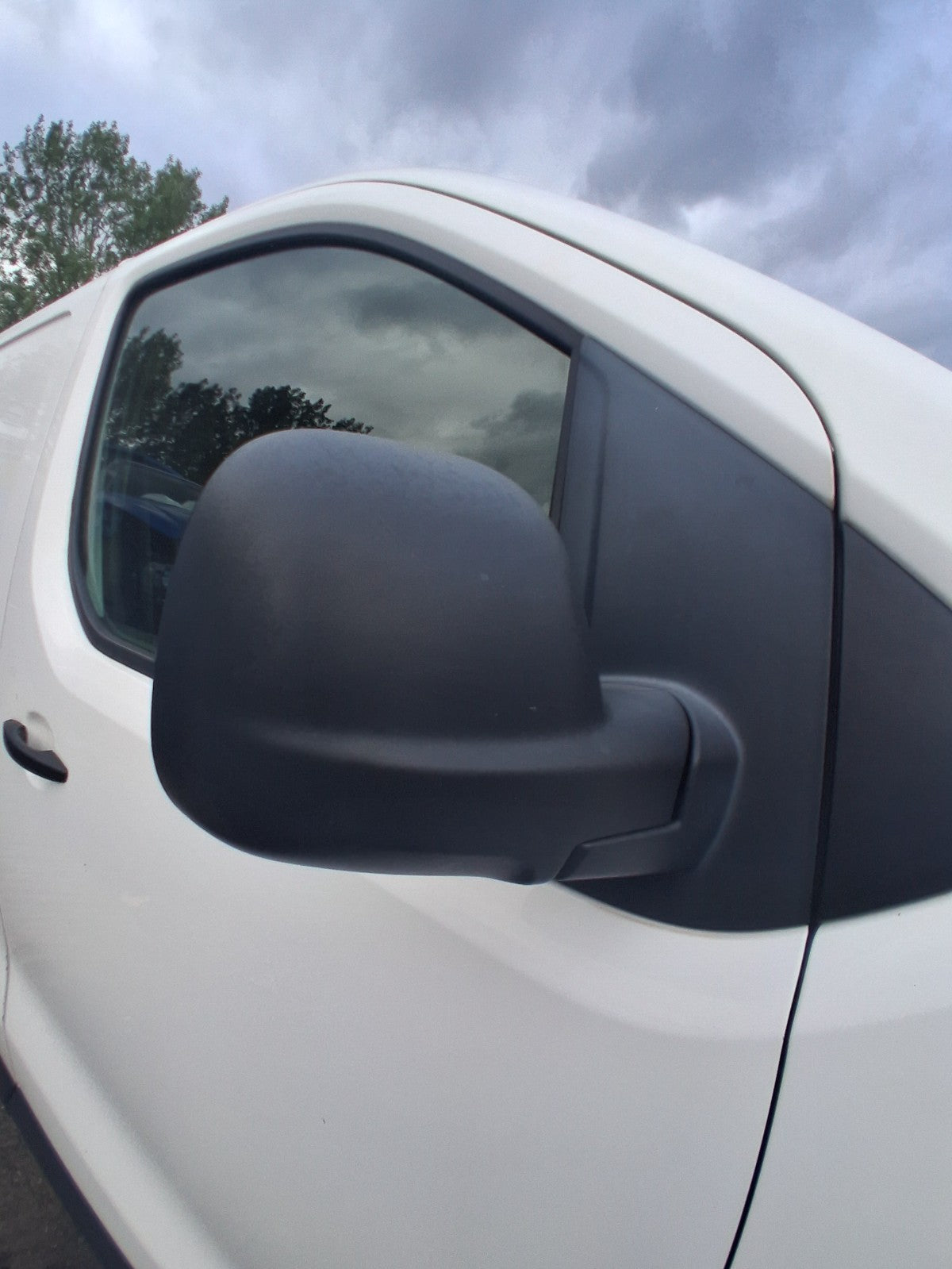 2019 CITROEN DISPATCH VIVARO MK3 OSF DRIVER SIDE FRONT WING MIRROR BLACK