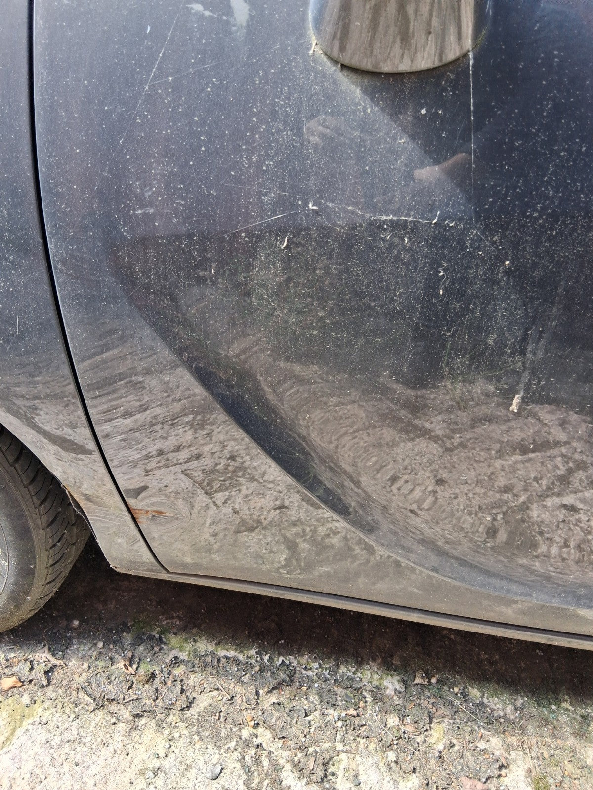 2016 VAUXHALL MERIVA B MK2 NSF PASSENGER SIDE FRONT LEFT BARE DOOR GREY