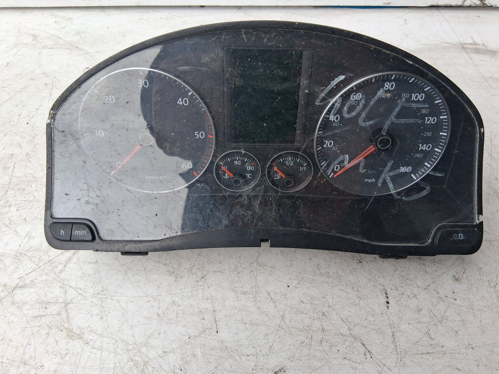 2007 VW VOLKSWAGEN GOLF MK5 2.0 DIESEL SPEEDO INSTRUMENT CLUSTER 1K0920973B