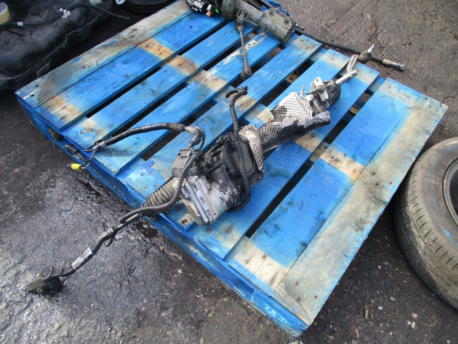2020 CITROEN C5 AIRCROSS RHD 1.5 DIESEL ELECTRIC POWER STEERING RACK F800002551