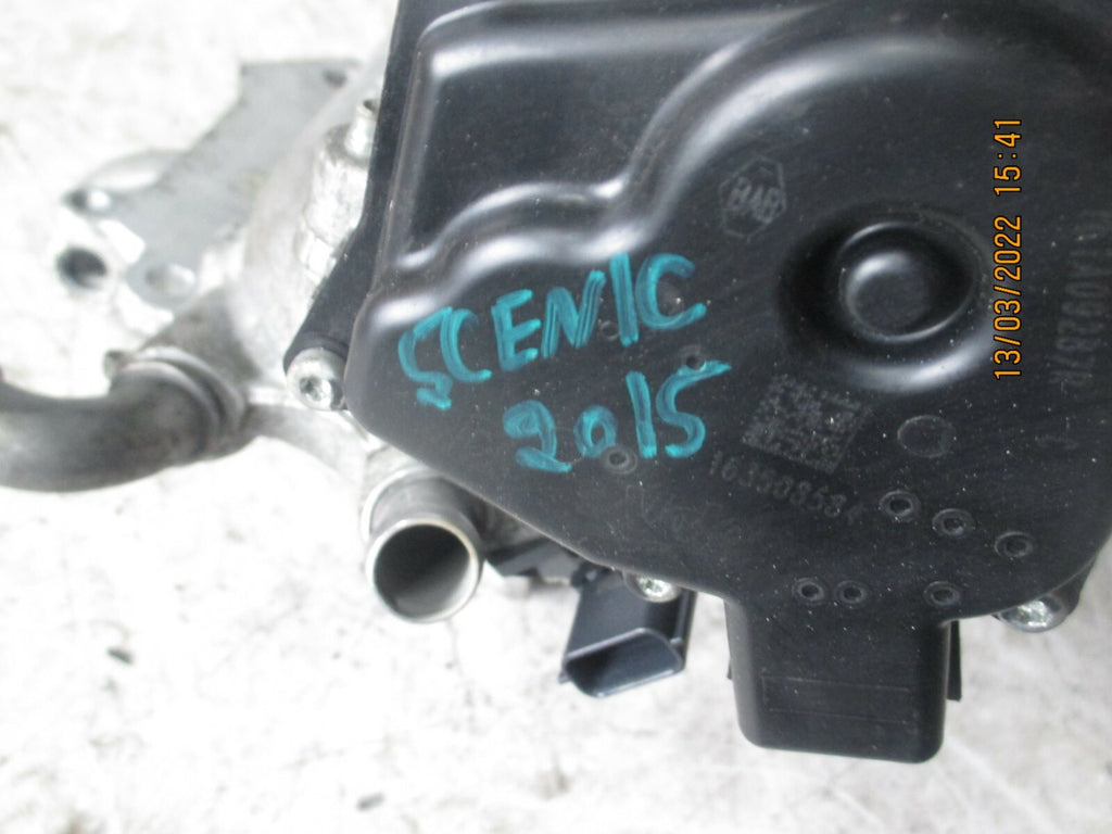 RENAULT SCENIC 2015 MK3 THROTTLE BODY WITH HOUSING PIPE