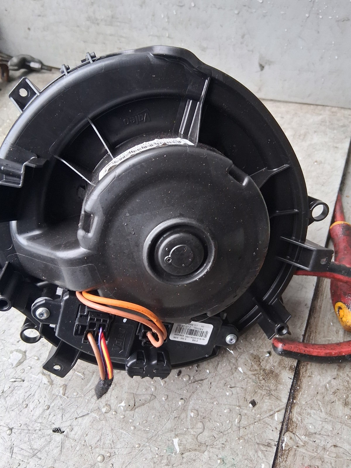 2016 VW VOLKSWAGEN GOLF HEATER BLOWER MOTOR FAN 5Q0907521C