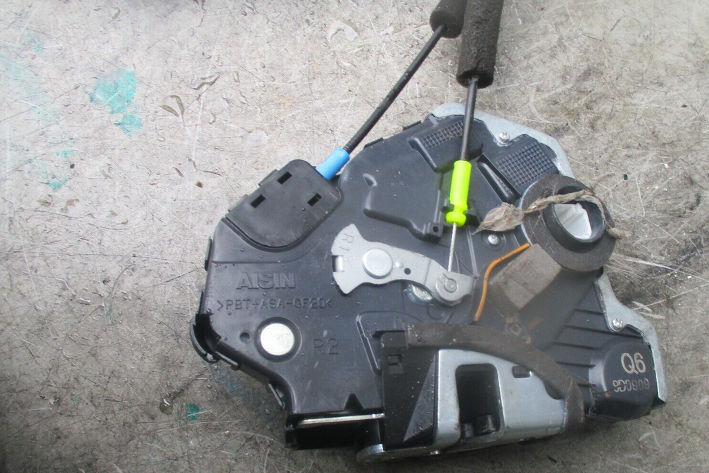 2009 LEXUS IS 220 OFS DRIVERS FRONT SIDE REAR DOOR LOCK MECHANISM PBT ASA-0F20