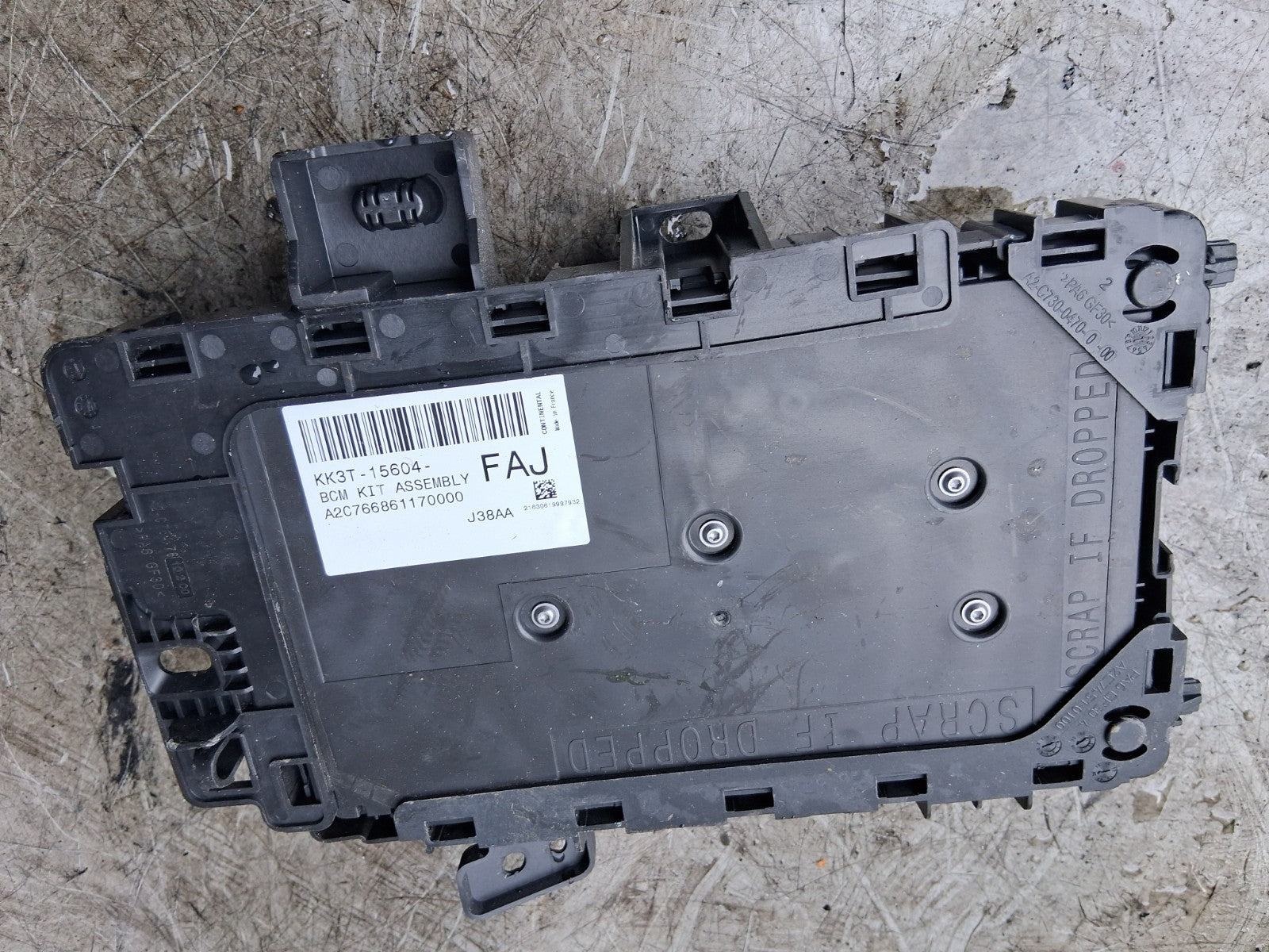 2021 FORD TRANSIT BODY CONTROL MODULE KK3T15604