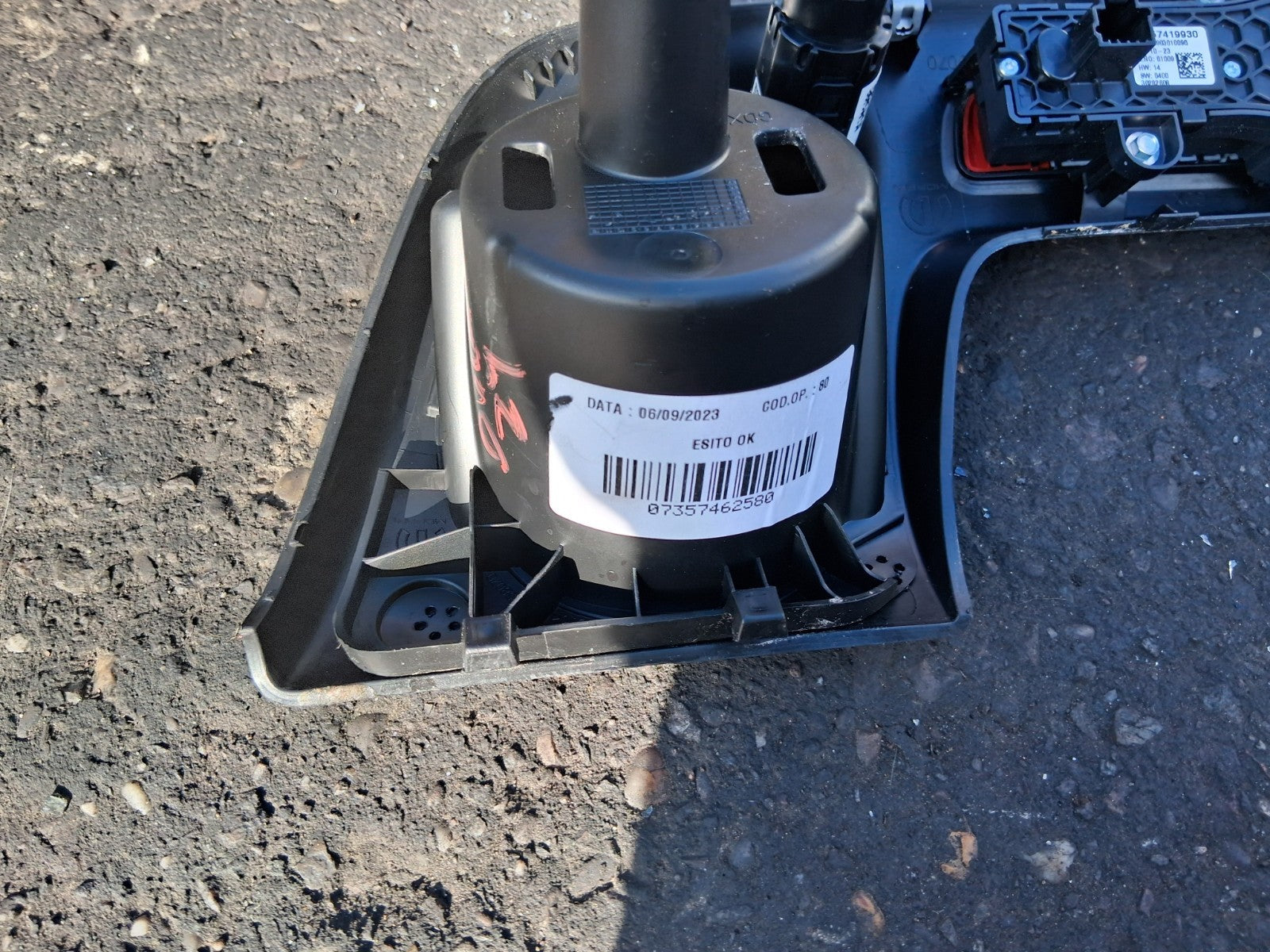 2024 FIAT DUCATO MK3 FACELIFT HAZARD SWITCH USB SOCKET PANEL 07357419930