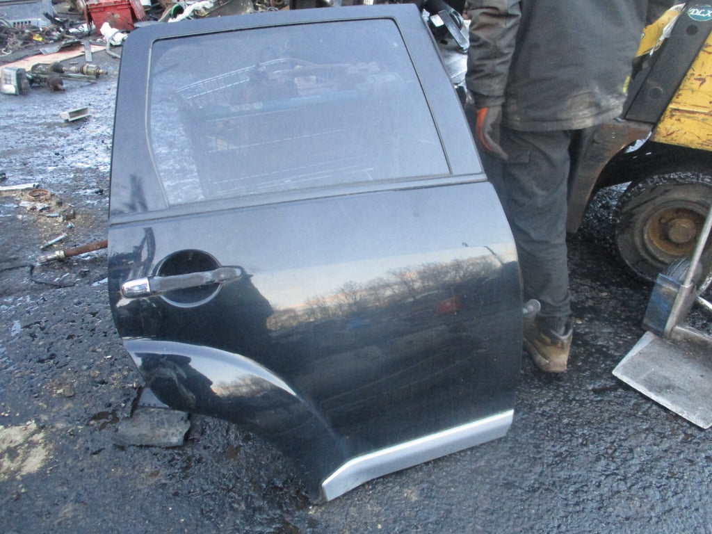 2008 MITSUBISHI OUTLANDER MK2 OSR DRIVER SIDE REAR DOOR COMPLETE BLACK X42A