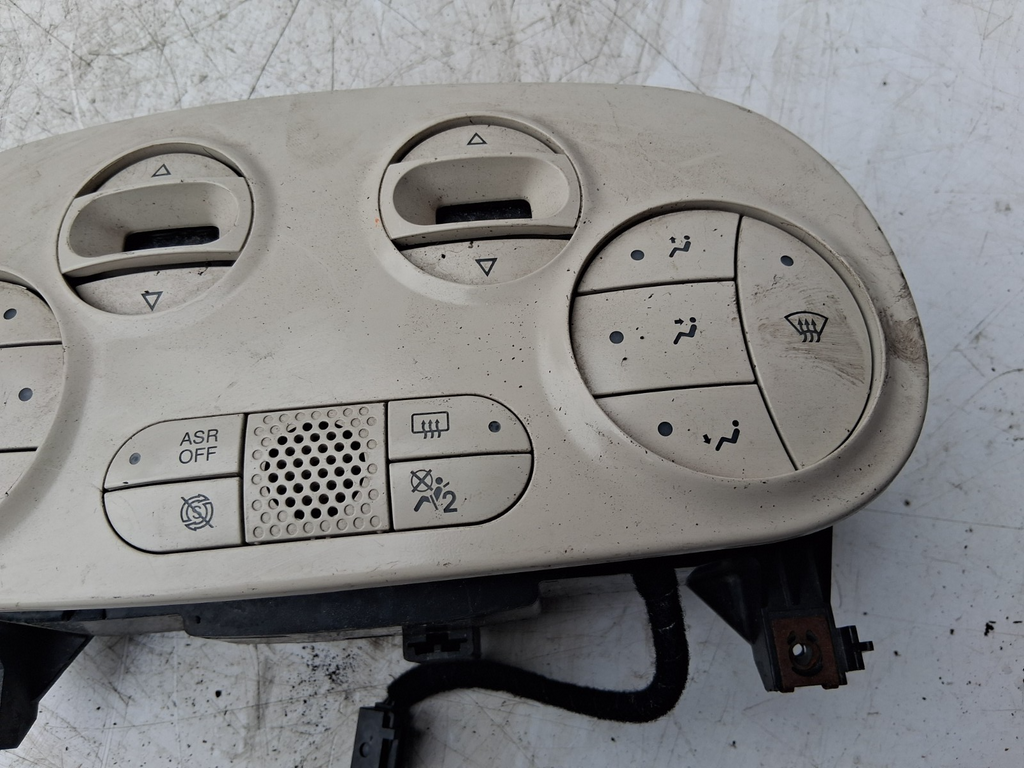 2015 FIAT 500 LOUNGE AC HEATER CLIMATE CONTROL SWITCH PANEL 735595278