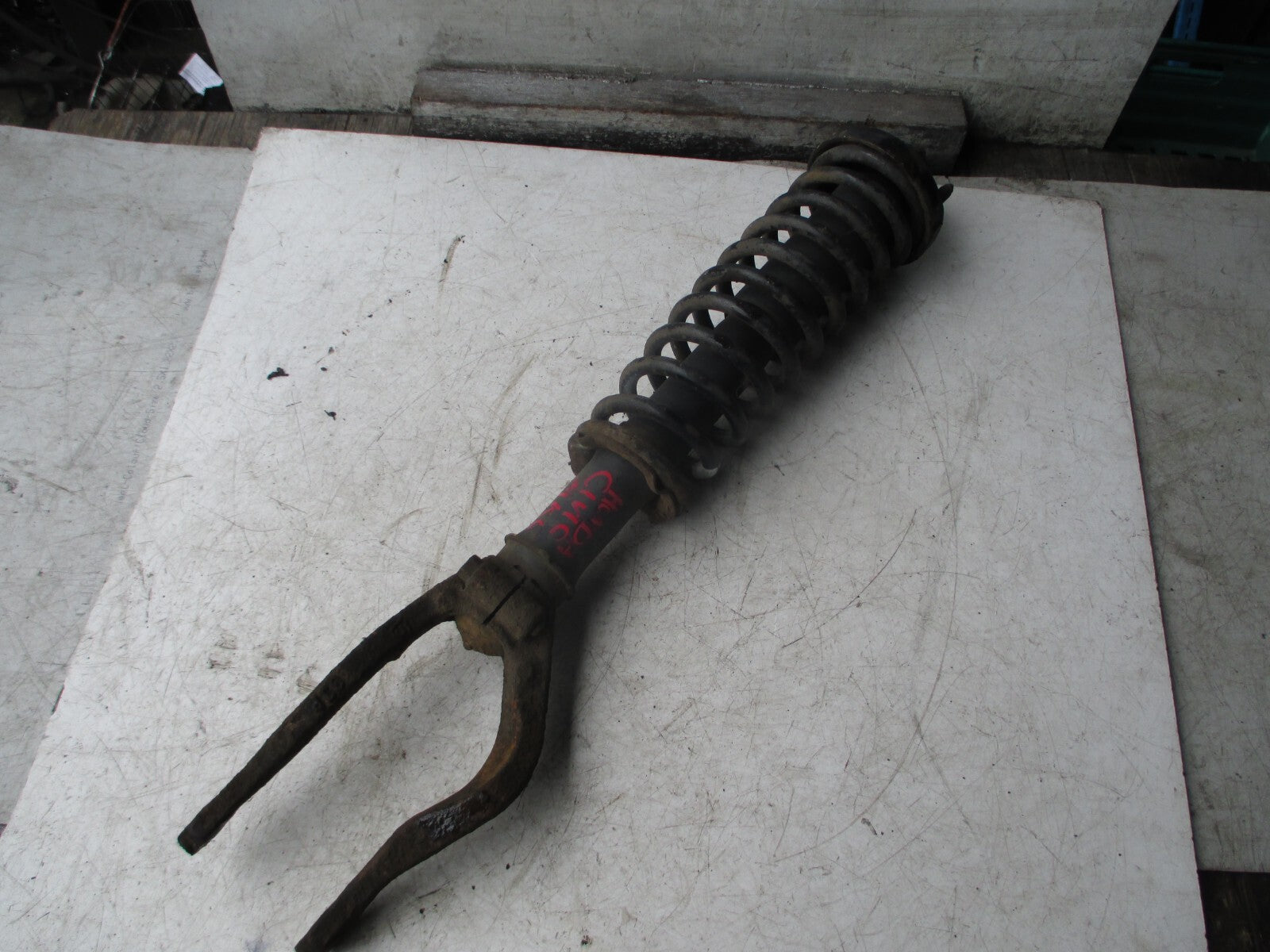 HONDA CIVIC 1.6 MK6 1997 NSF PASSENGER FRONT SHOCK SPRING LEG SUSPENSION 51602