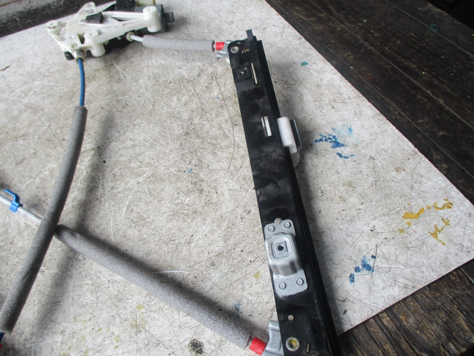 FORD B-MAX 2013 N/S PASSENGER SIDE WINDOW MOTOR REGULATOR 0130822649