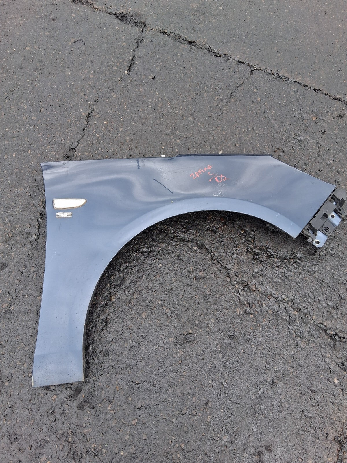 VAUXHALL ZAFIRA C 2016 OSF DRIVER SIDE FRONT WING PANEL BLUE