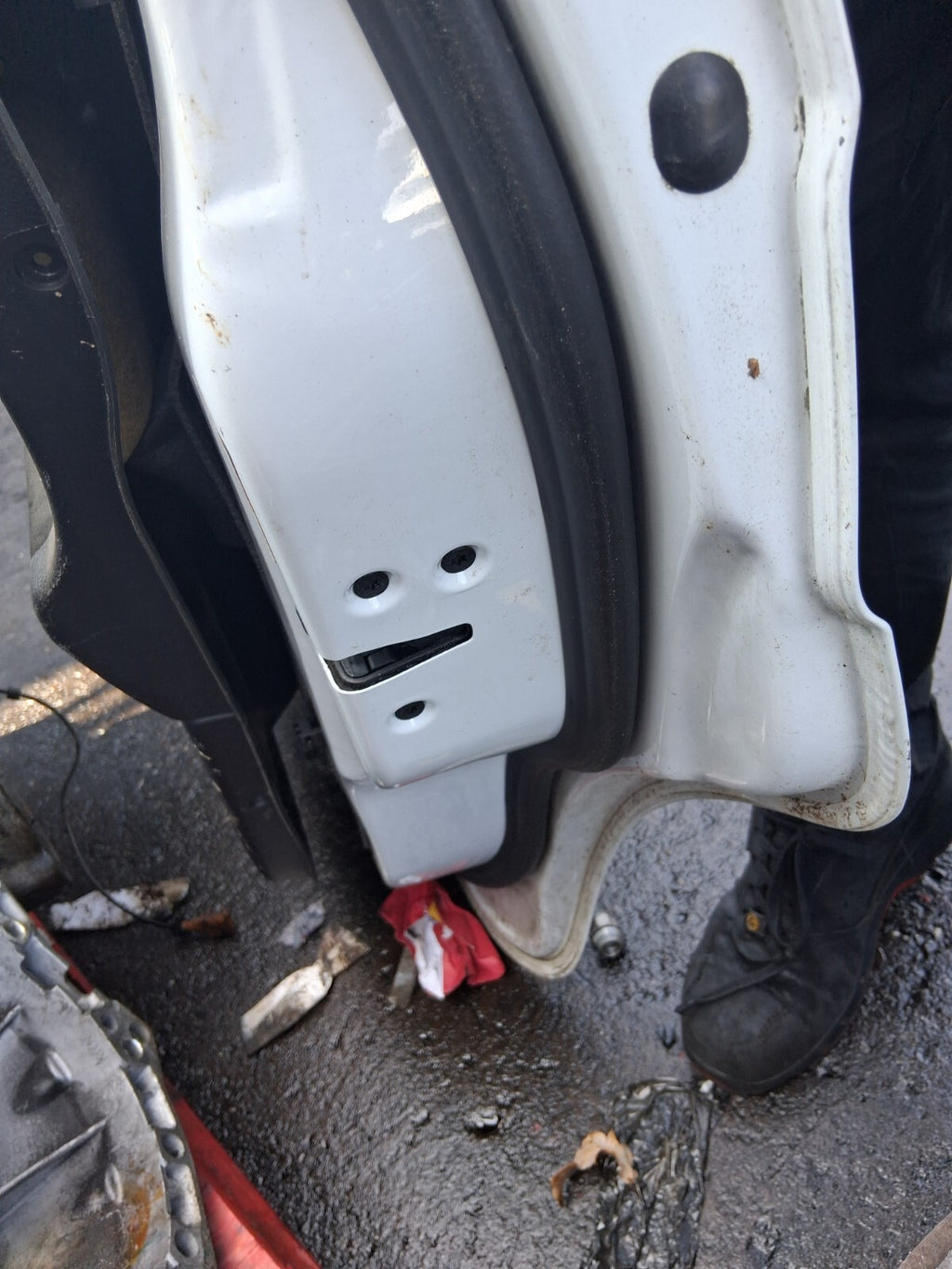 FORD S MAX MK1 2013 OSR DRIVER SIDE REAR COMPLETE DOOR BLUE