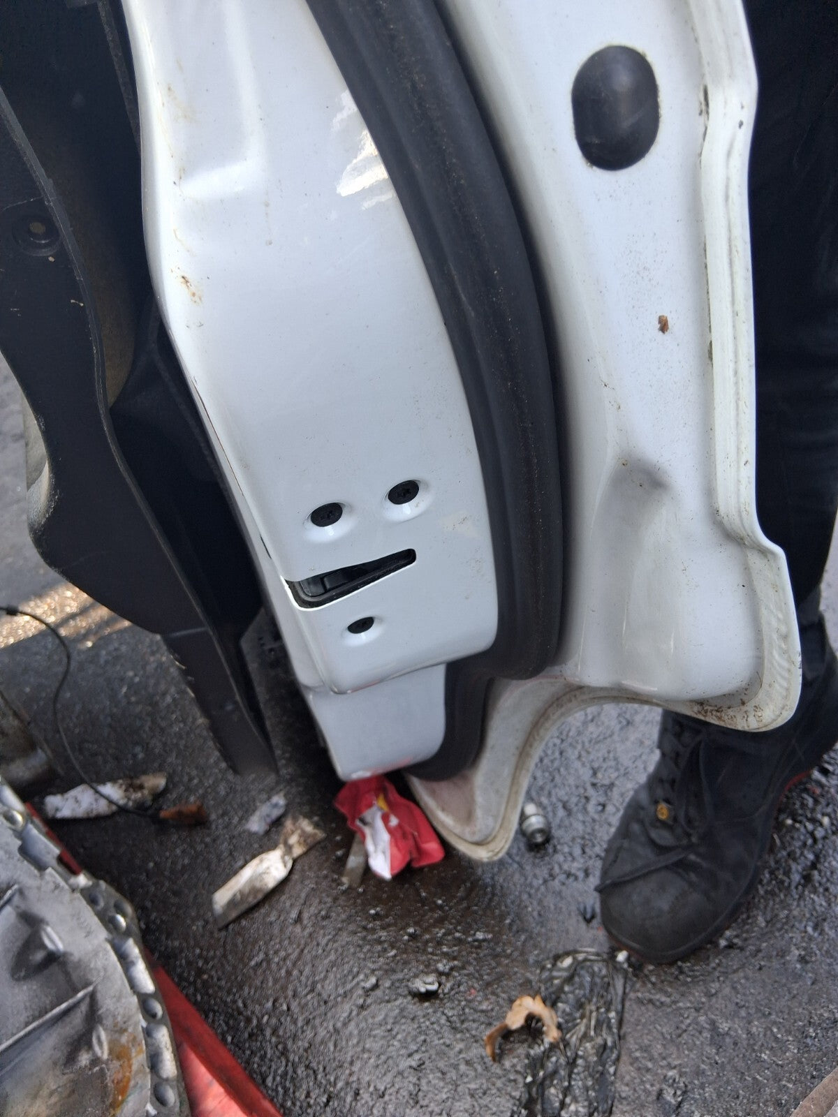 FORD S MAX MK1 2013 OSR DRIVER SIDE REAR COMPLETE DOOR BLUE