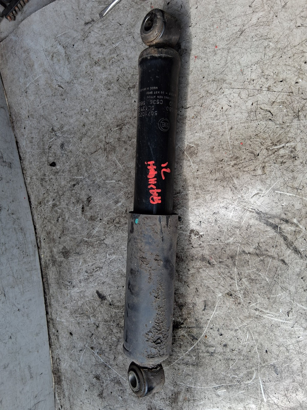 2021 PEUGEOT BOXER MK3 REAR SHOCK ABSORBER STRUT PAIR 50710736
