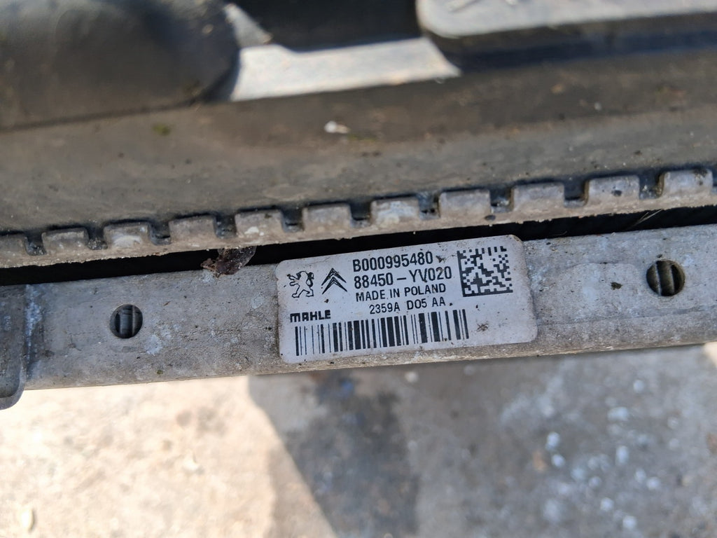 2019 TOYOTA AYGO MK2 1.0 PETROL RADIATOR RAD PACK 88450YV020