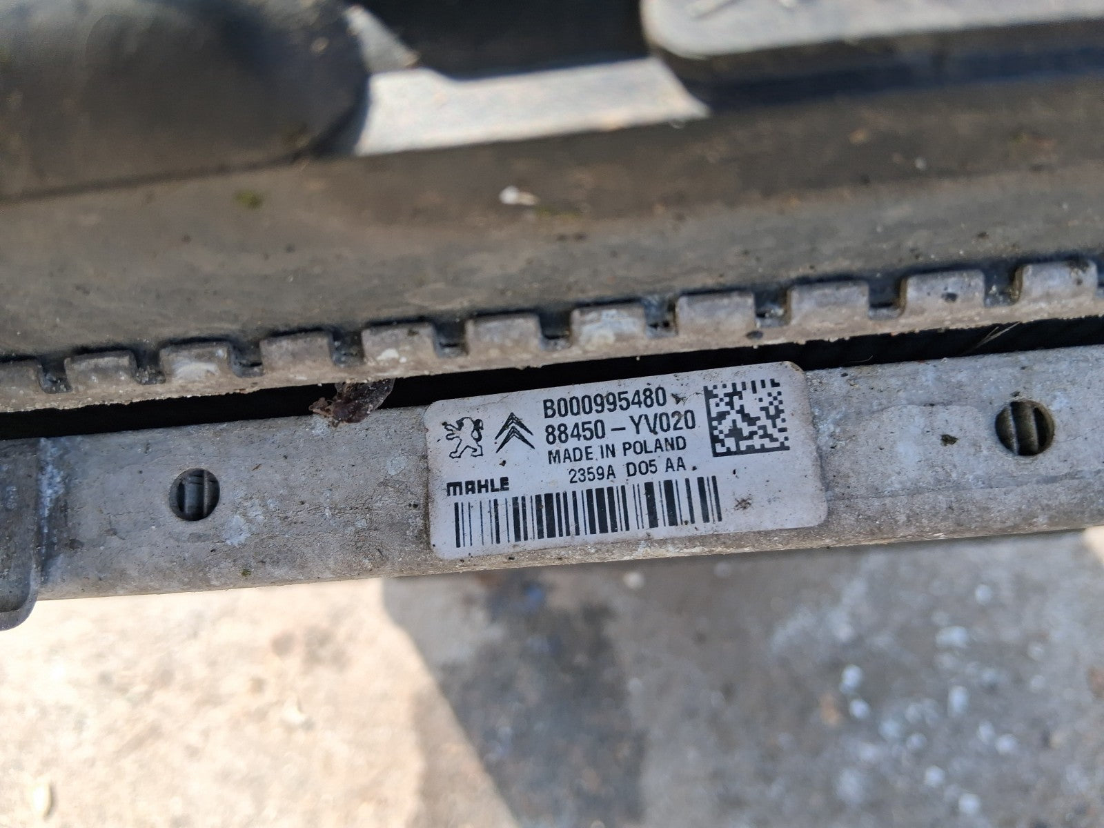 2019 TOYOTA AYGO MK2 1.0 PETROL RADIATOR RAD PACK 88450YV020