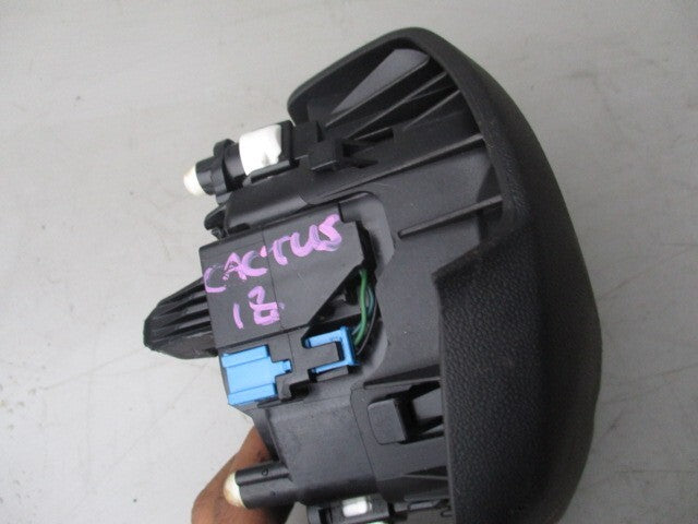 CITROEN C4 CACTUS 2018 STEERING WHEEL AIRBAG 34137795D 98012181ZD