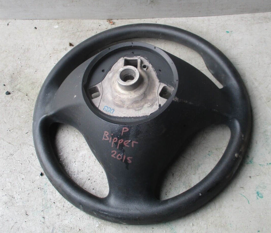 2015 PEUGEOT BIPPER MULTIFUNCTIONING STEERING WHEEL 7355886910