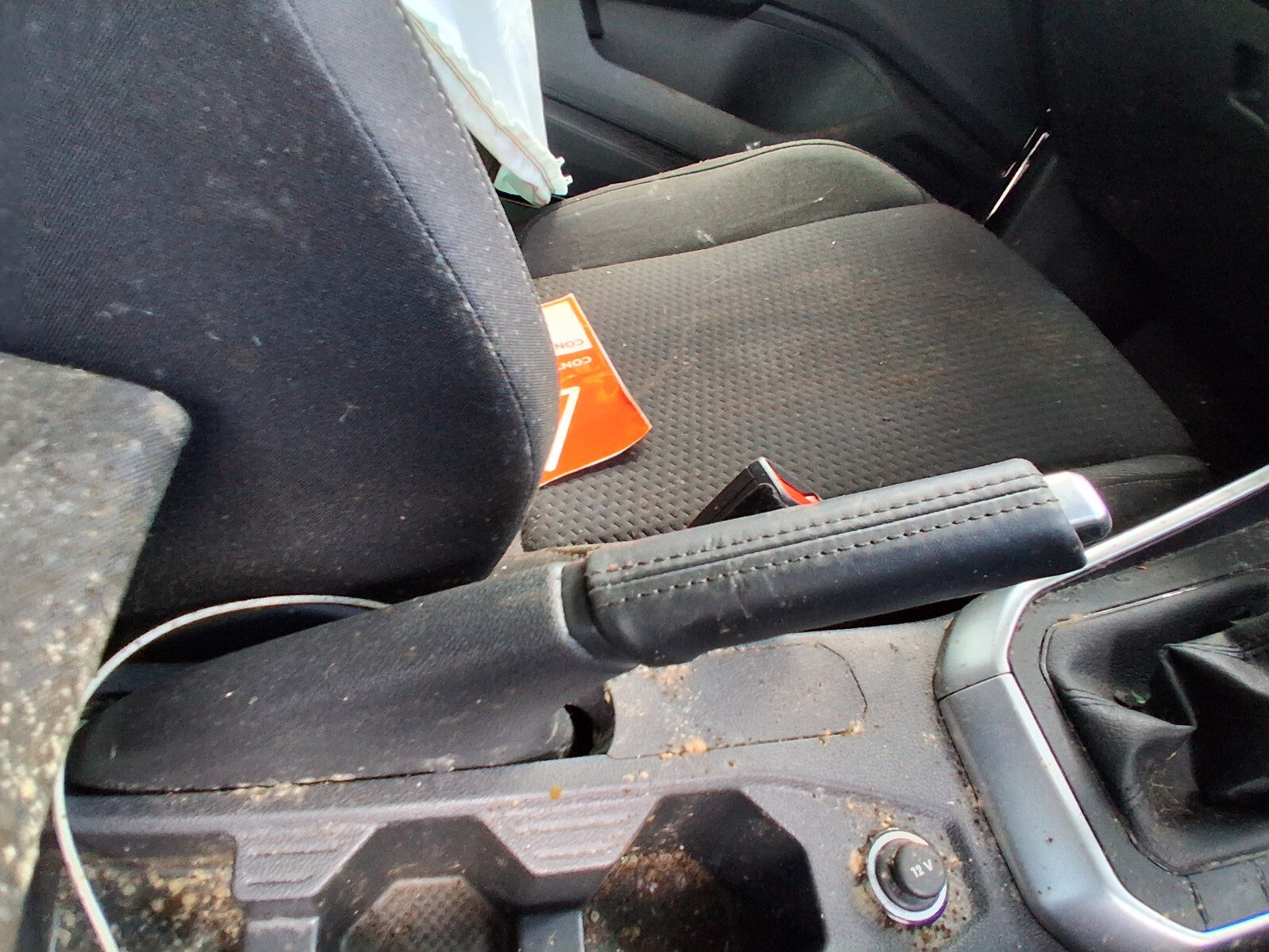 2024 VW VOLKSWAGEN POLO MK6 HANDBRAKE PARKING BRAKE LEVER MECHANISM