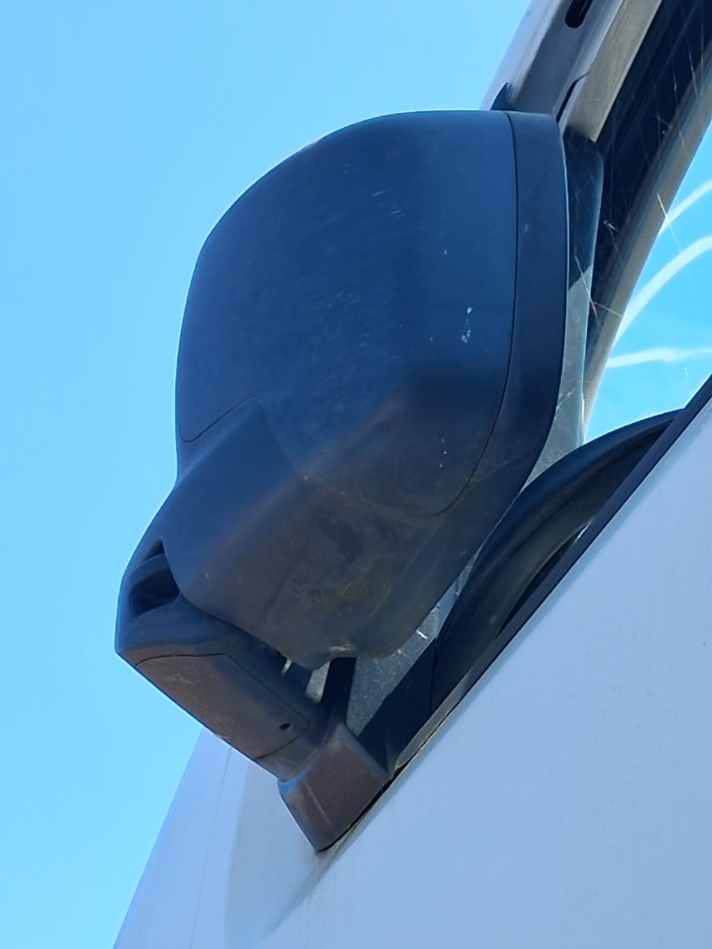 PEUGEOT BIPPER 2015 NSF PASSENGER SIDE FRONT MANUAL WING MIRROR